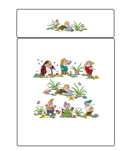 Schema punto croce sette - croce,