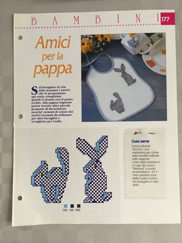 Schema punto croce - , bambini