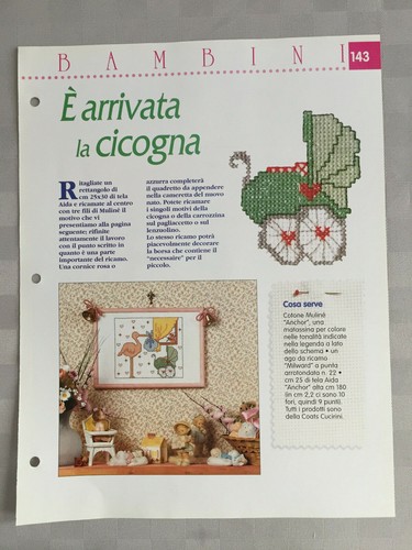 Schema punto croce bambini - punto,