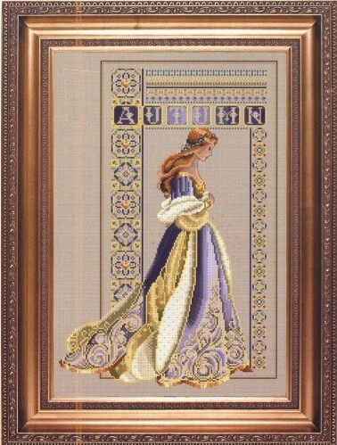 Schema punto croce autunno - croce,