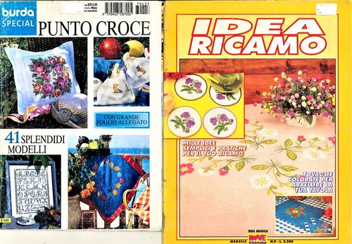 Lavori punto croce moda - punto, croce: