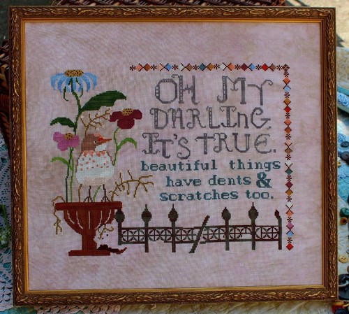 Beautiful things cross - cross, stitch