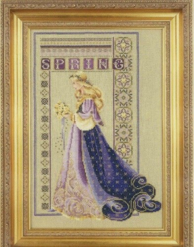 Schema punto croce - a, primavera