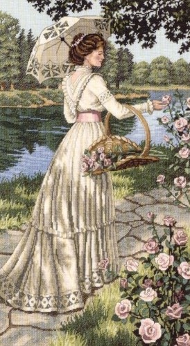 150 schemi punto croce - croce, donne