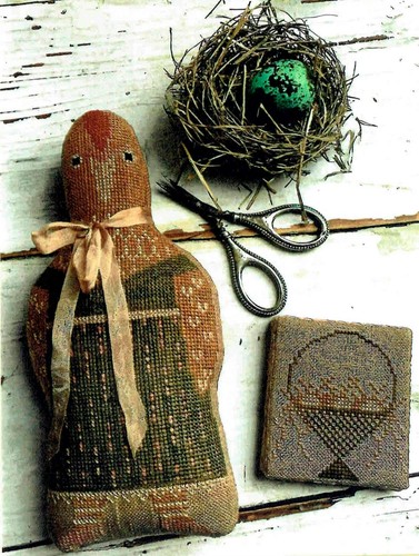 Henrietta pinkeep cross stitch - pinkeep,