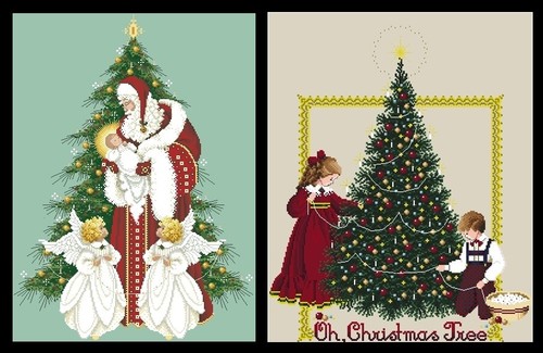 Schemi punto croce christmas - 2,