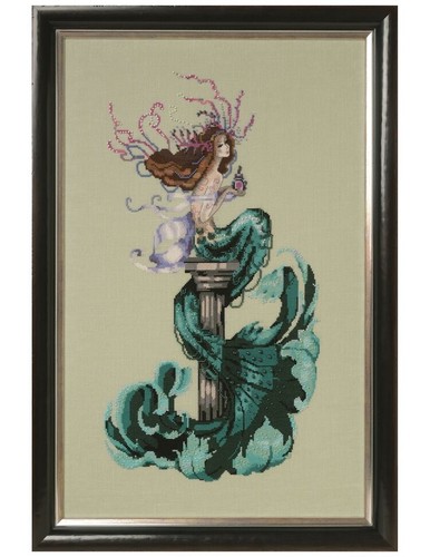 Cross stitch pattern mermaid - stitch,