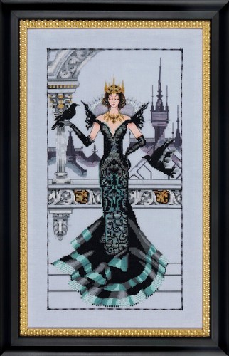 Cross stitch pattern queen - stitch,