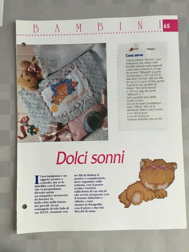 Schema punto croce bambini - punto,