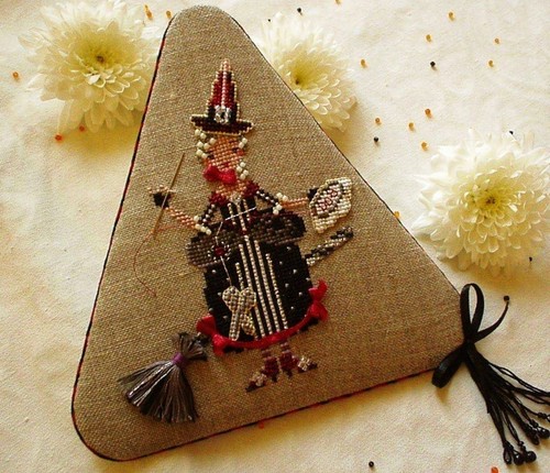 Sally stitch witch cross - stitch,