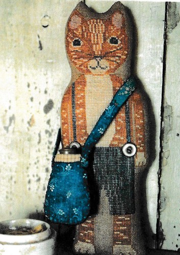 Theodore pinkeep cross stitch - cross,